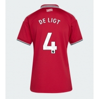 Manchester United Matthijs de Ligt #4 Hemmatröja Dam 2026-27 Kortärmad